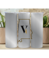 Ren V Silver Gradient Alabama Tumbler - Skinny Tumbler