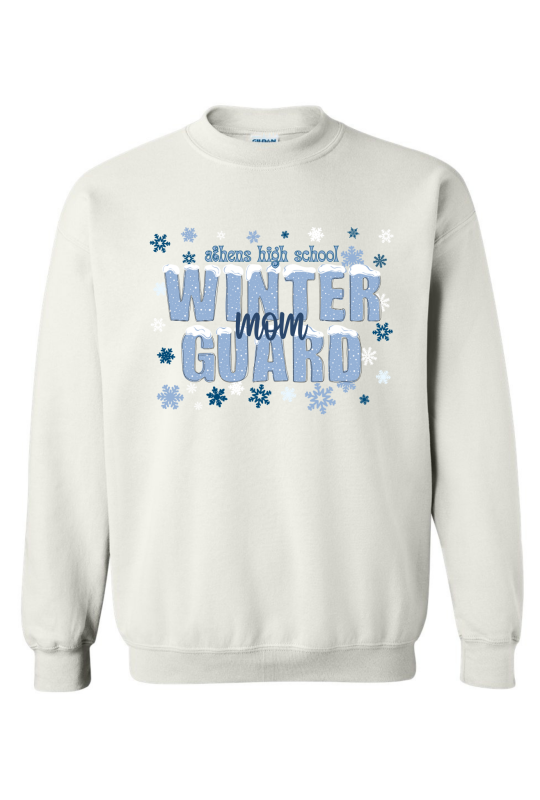 Winter Guard Mom Snowflakes - Adult