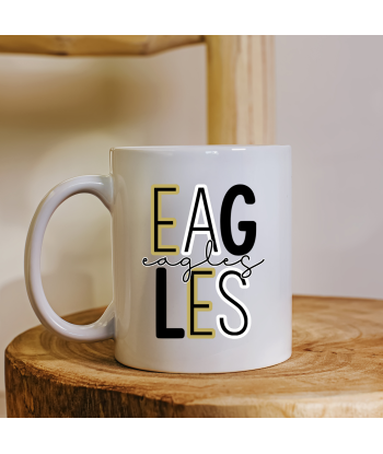 Eagles Inset Ahs Band - Coffee Mug