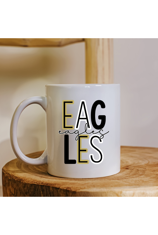Eagles Inset Ahs Band - Coffee Mug