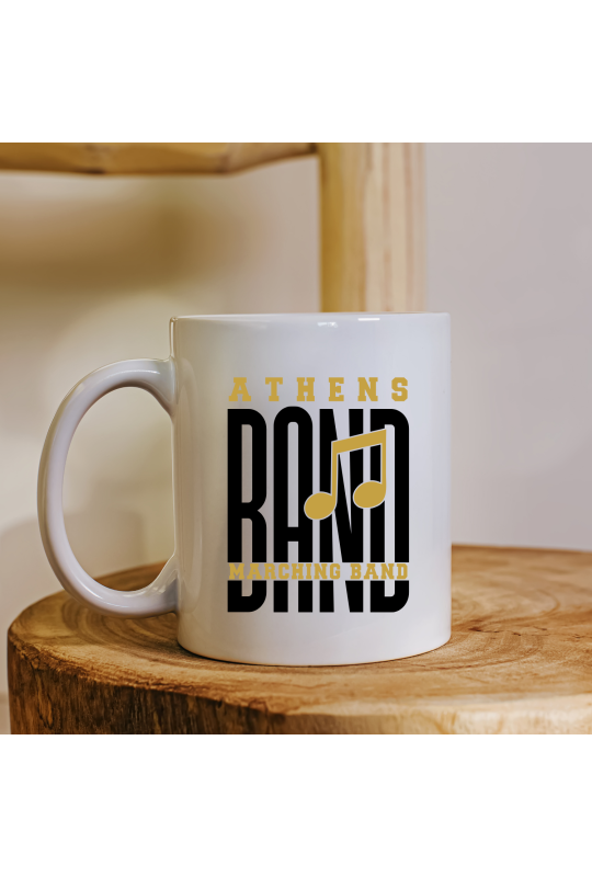 Athens Band Black - Coffee Mug