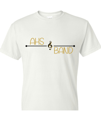 Ahs Band Music Note Line - Adult