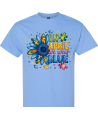 April Wear Blue Sunflower - Adult