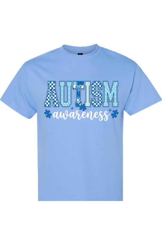 Autism Awareness White - Adult