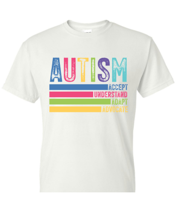 Autism Accept Distressed - Adult