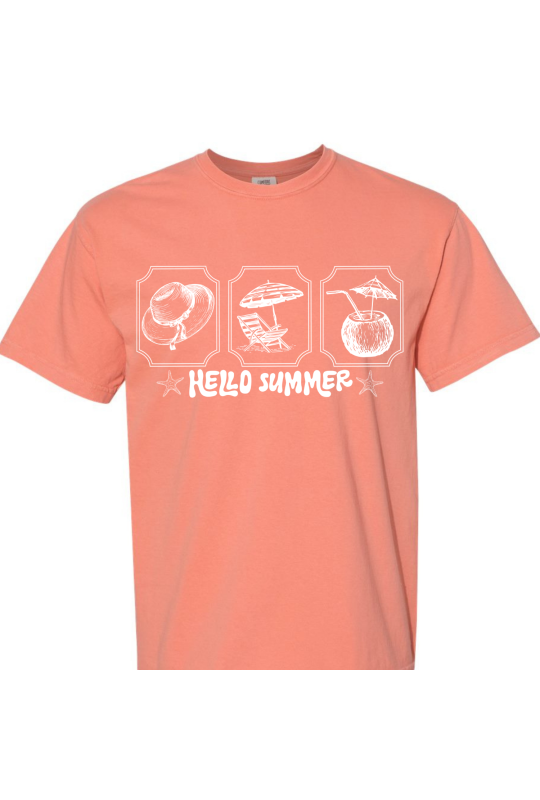 Hello Summer White - Adult