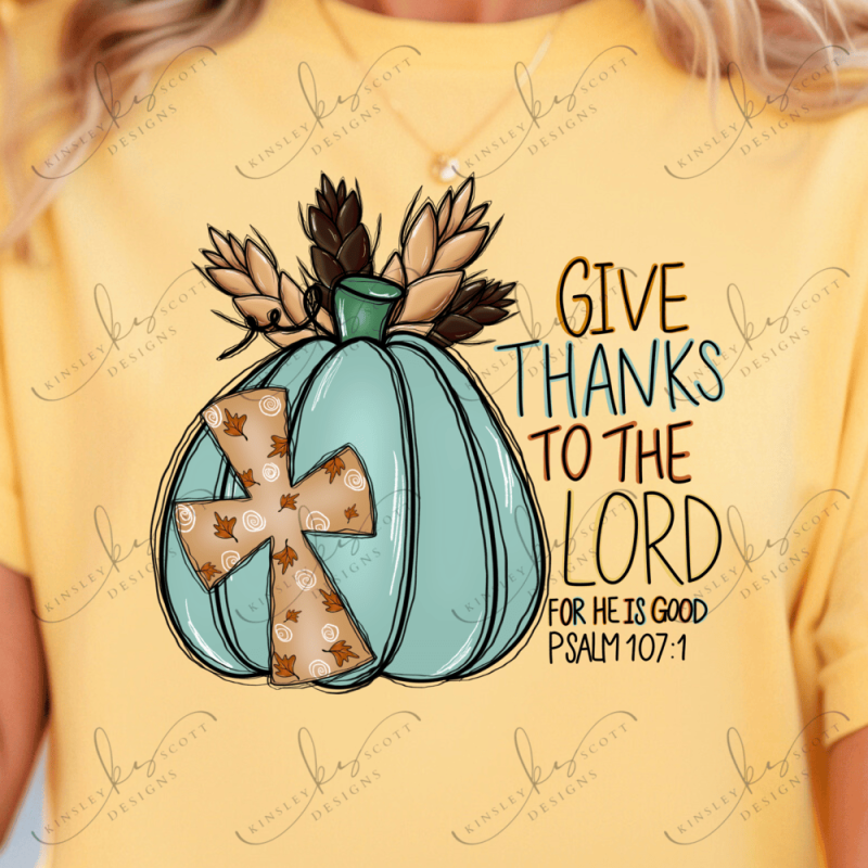 Give Thanks To The Lord Psalm 107 - Adult