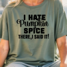 I Hate Pumpkin Spice Black - Adult