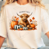 Howdy Fall Highland Cow - Adult