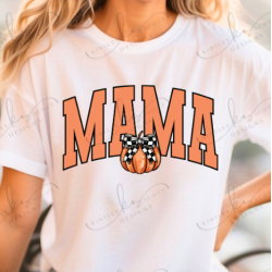 Mama Varsity Orange - Adult