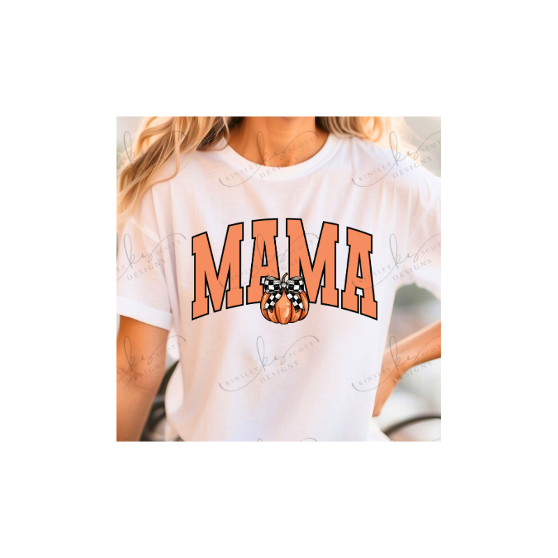 Mama Varsity Orange - Adult