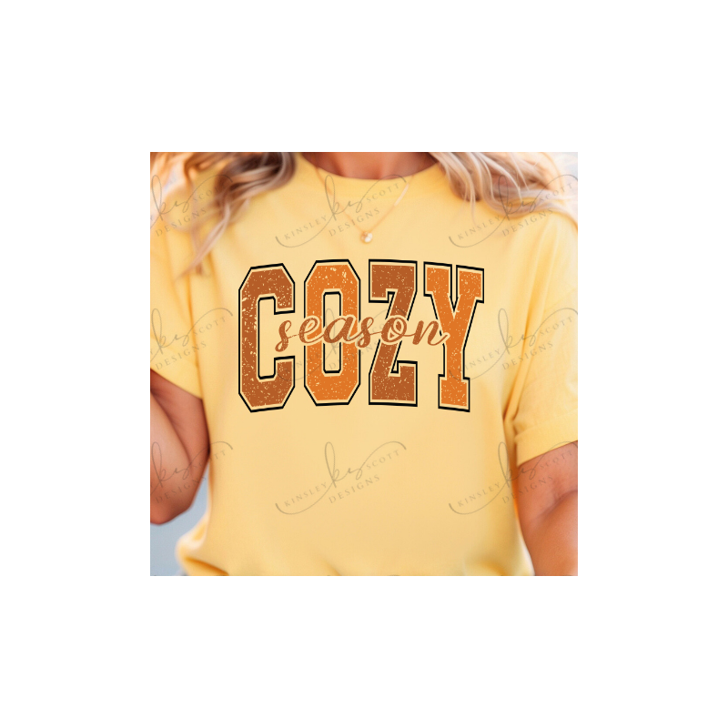 Cozy Season Distressed - Adult