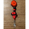 Minnie Mouse - Beaded ID Badge Reel