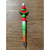 Watermelon - Beaded Ink Pen