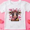 Highland Cow Valentine - Youth