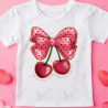 Coquette Cherries Bow - Youth