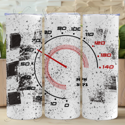 Speedometer - Skinny Tumbler