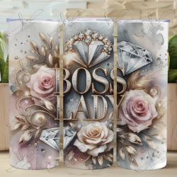 Boss Lady - Skinny Tumbler