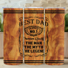 Best Dad Flames - Skinny Tumbler