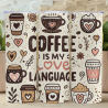 Coffee Love Language - Skinny Tumbler