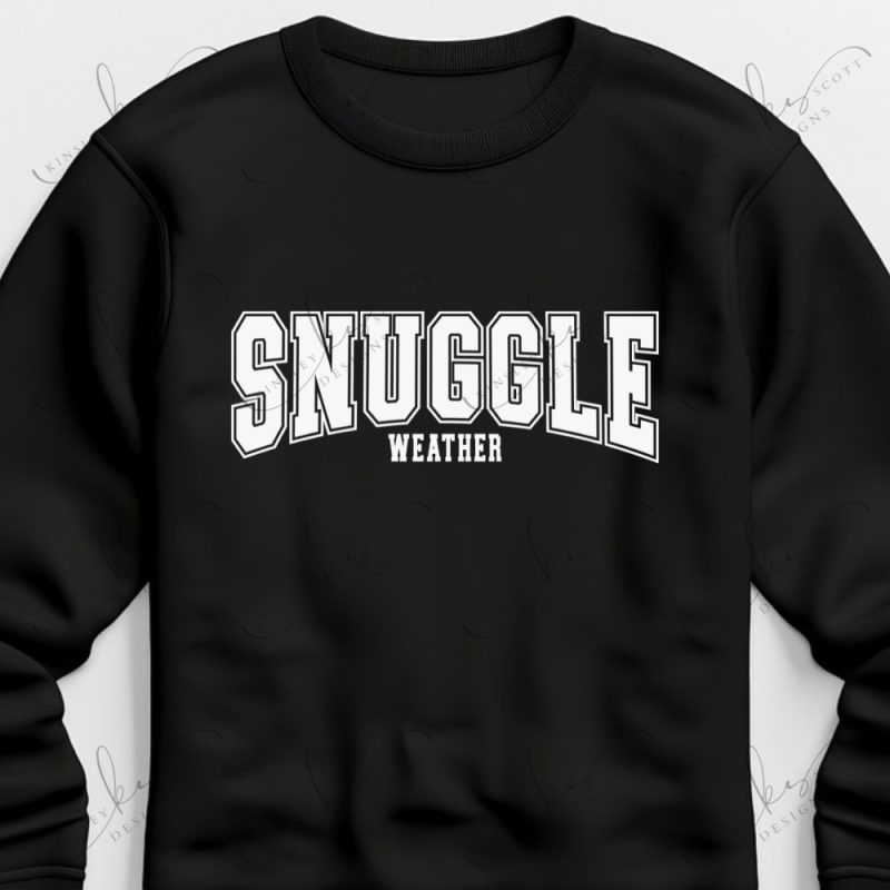 Snuggle Weather Varsity White - Adult