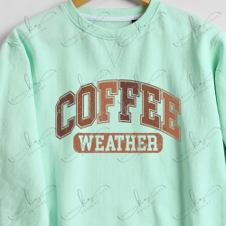 Coffee Weather Varsity Brown - Adult