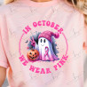 We Wear Pink October Ghost Halloween - Adult