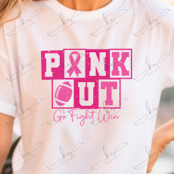 Pink Out Football - Adult