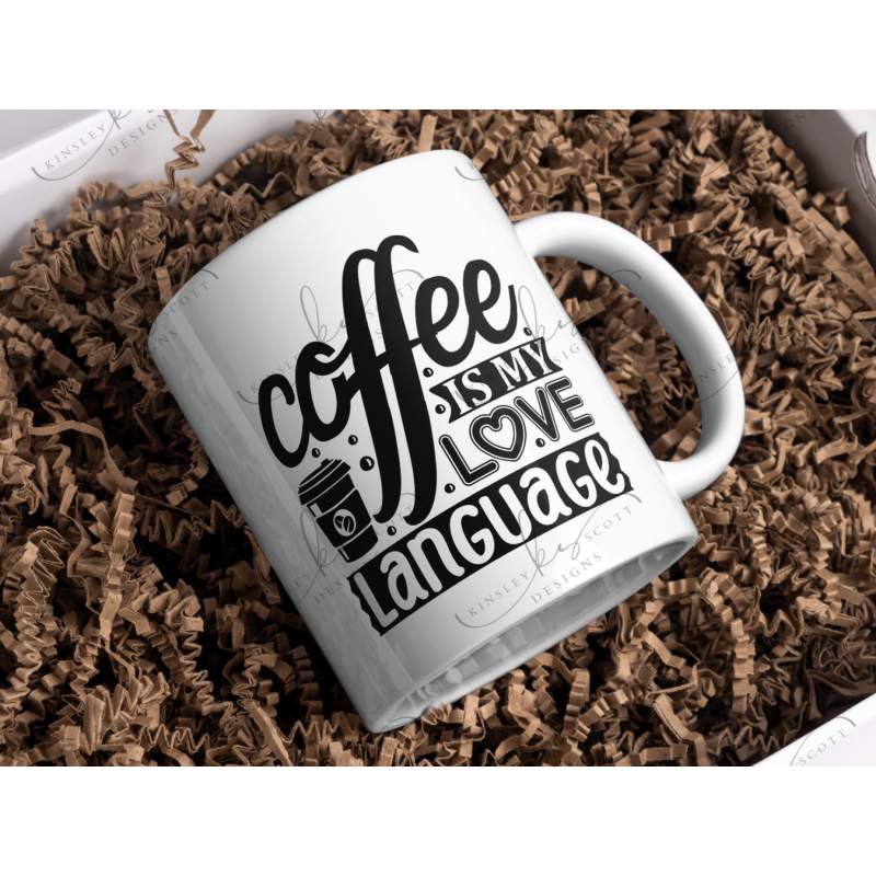 My Love Language Black - Coffee Mug My Love Language Black - Coffee Mug