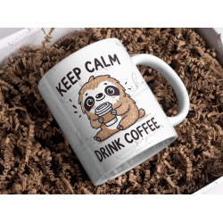 Keep Calm Sloth - Coffee Mug