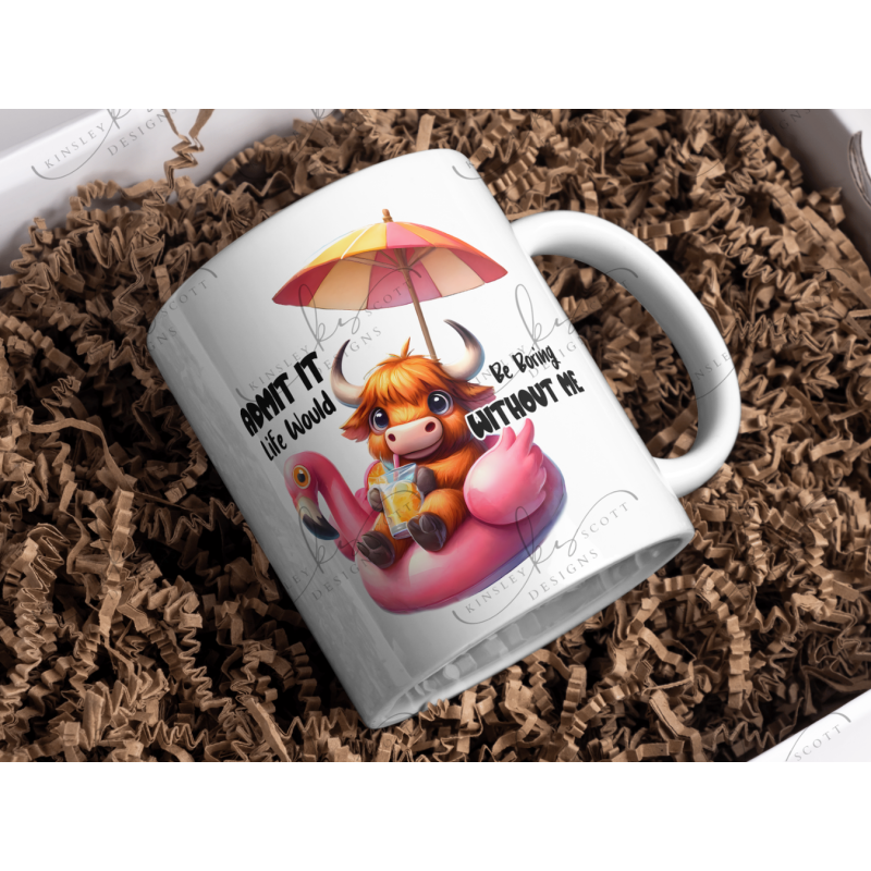 Funny Highland Cow - Coffee Mug Funny Highland Cow - Coffee Mug