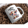 Coffee Addict Highland Cow - Coffee Mug