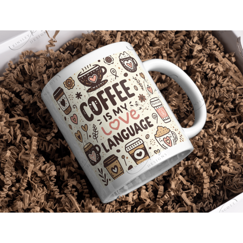 Coffee Love Language - Coffee Mug Coffee Love Language - Coffee Mug