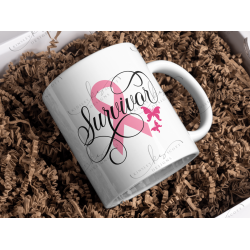 Breast Cancer Survivor Butterflies - Coffee Mug