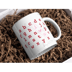 I Love U Abc's - Coffee Mug