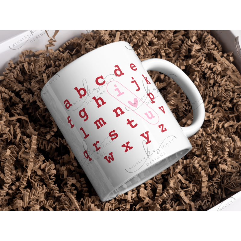 I Love U Abc's - Coffee Mug I Love U Abc's - Coffee Mug
