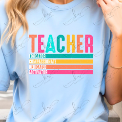 Teacher Educator Pastel - Adult